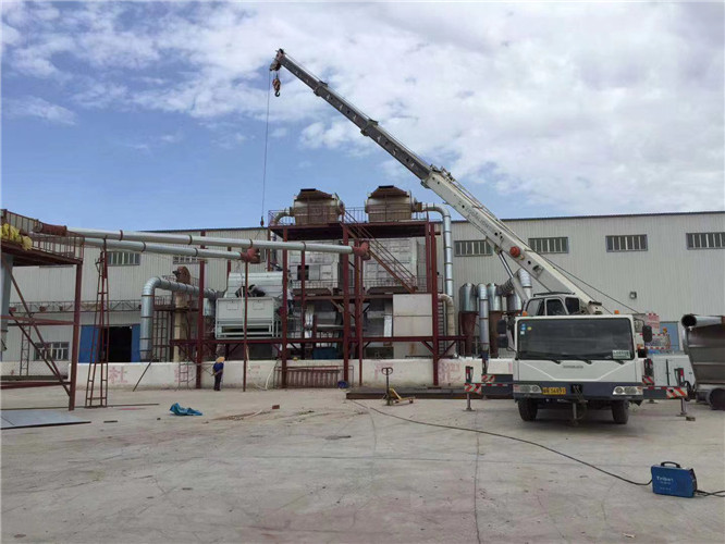 单县“手脚齐动”—— 吊车的 “协同作业” 技术